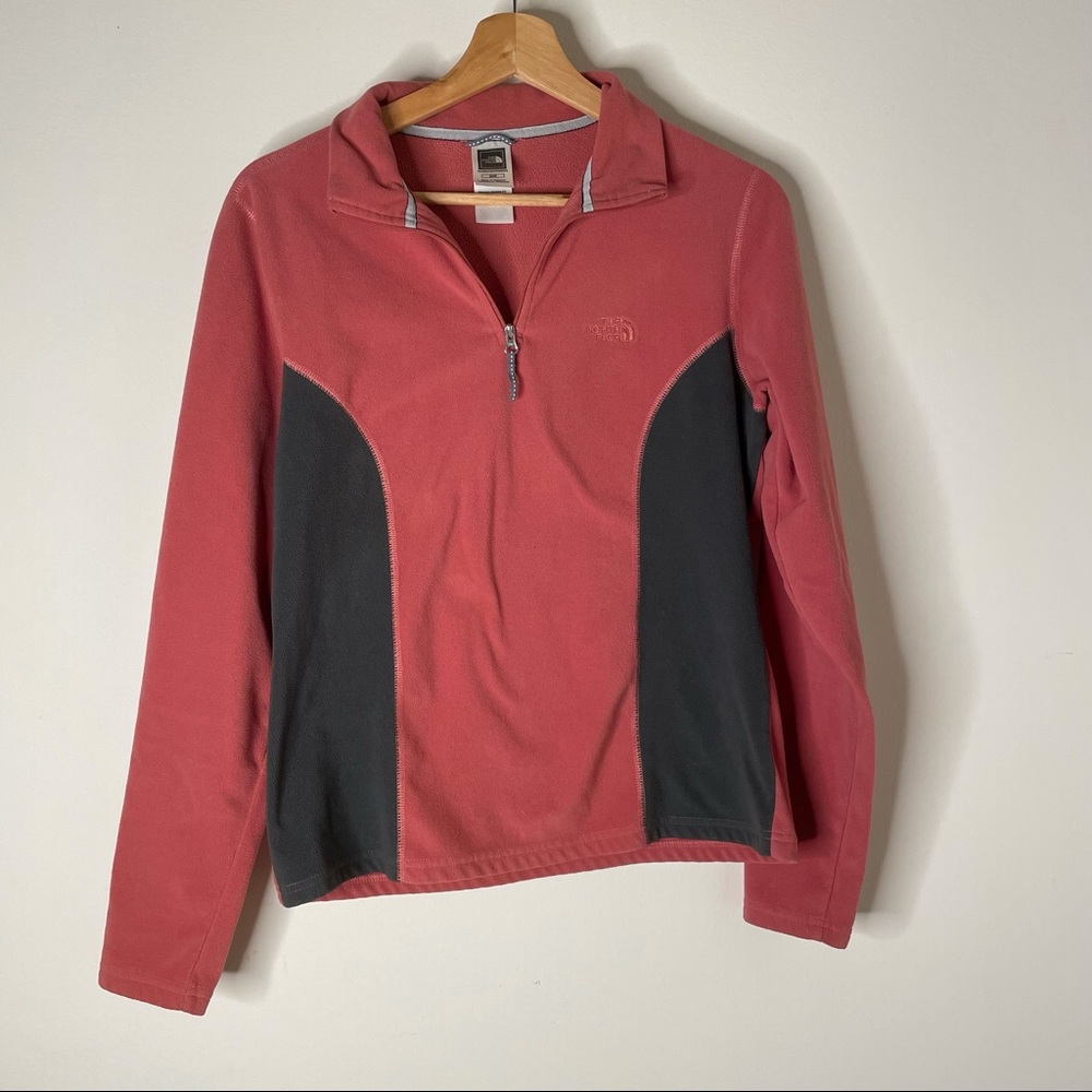 North Face quarter zip fleece